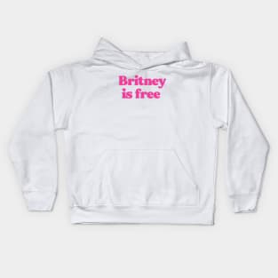 Britney is Free Kids Hoodie